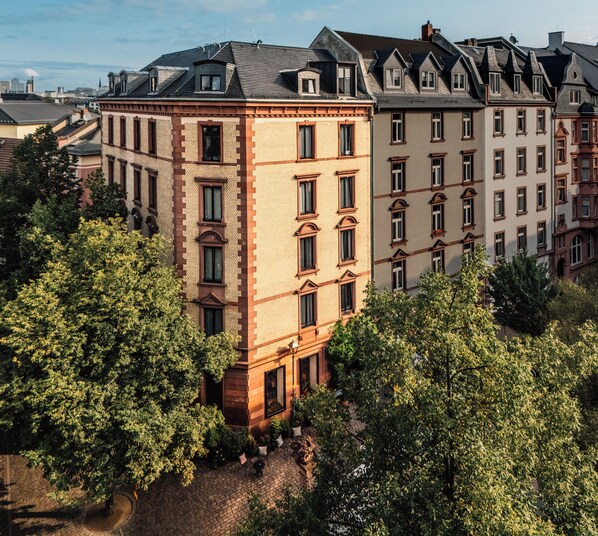 Fachada del alojamiento