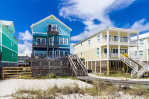 8 Bedroom House, Private Pool, Ocean View | Front of property - Aqua Vista by Luxury Gulf Rentals (Gulf Shores)