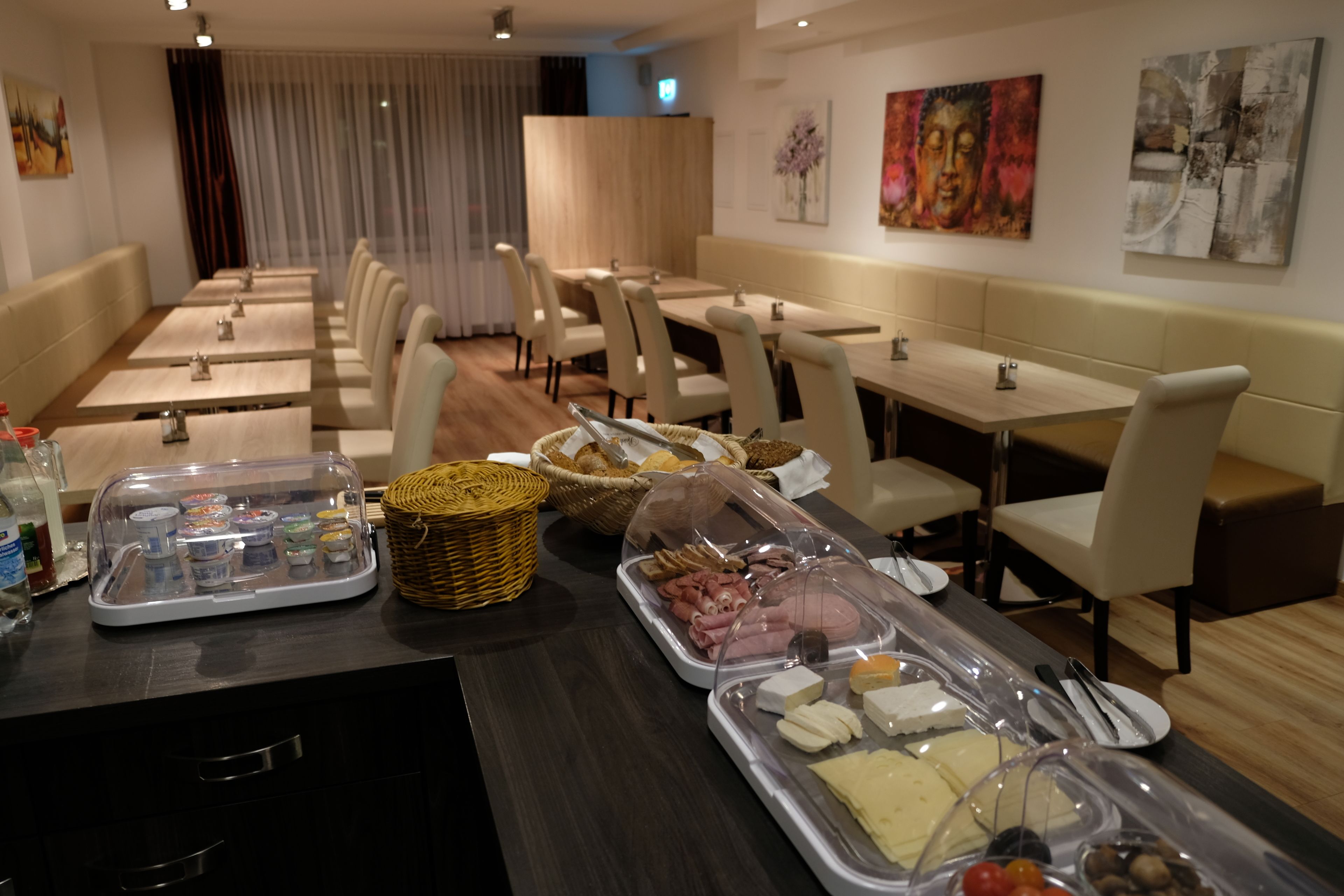 daily buffet breakfast (eur 10.80 per person)
