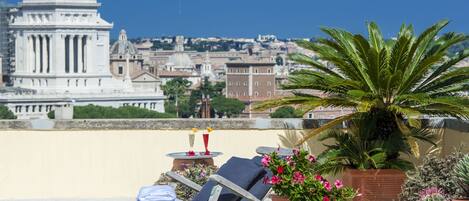 Uitzicht vanuit accommodatie