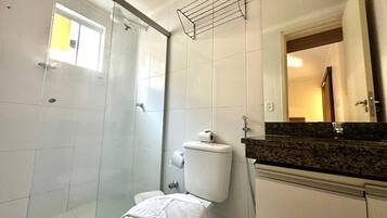 APT 193-193 | Bathroom | Shower, hair dryer