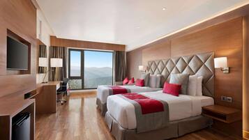 Superior Kanchenjunga View Twin Bed Room | Bathroom | Shower, designer toiletries, hair dryer, towels