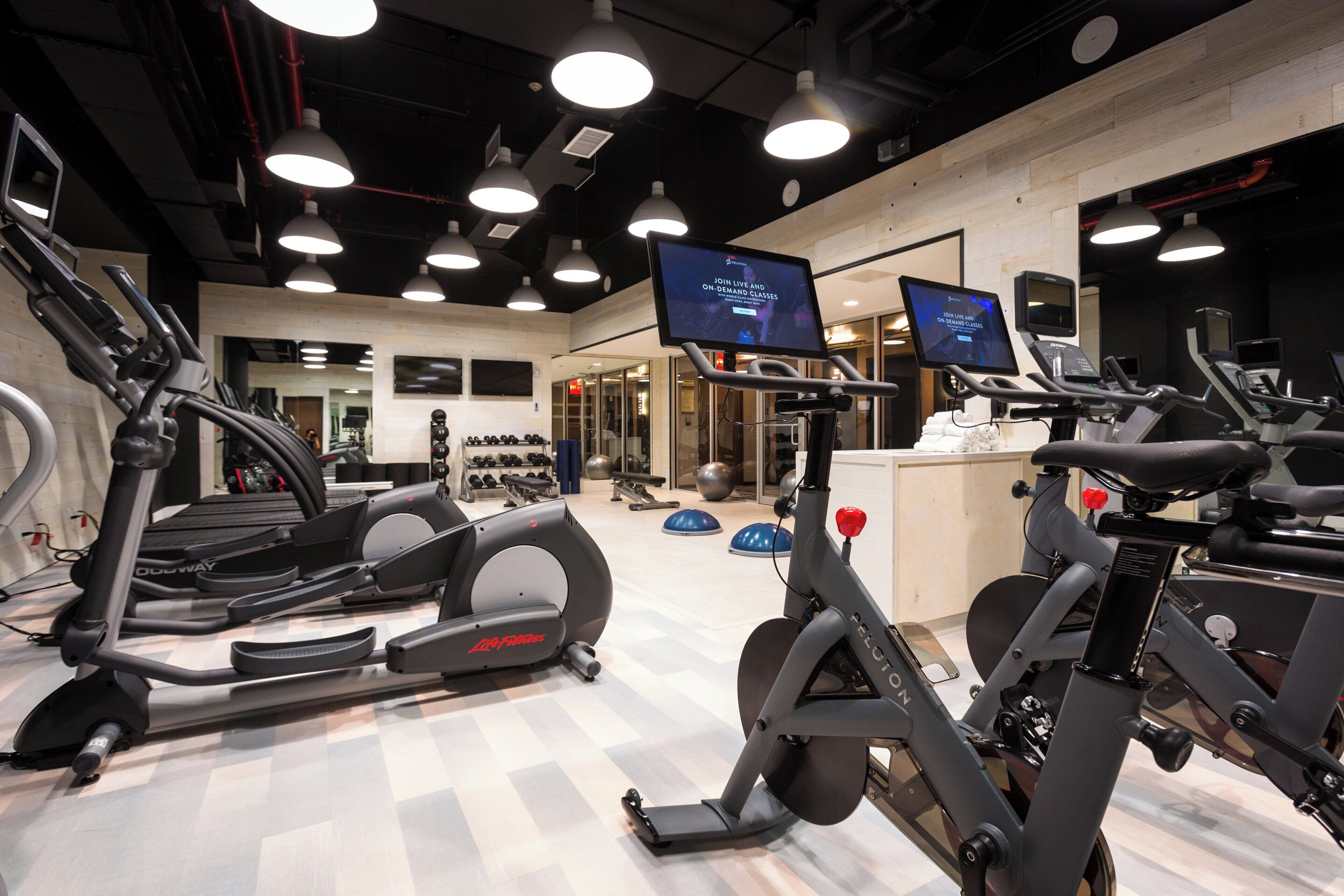 Fitnessbereich