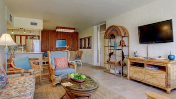 Leilighet, 2 soverom | Oppholdsområde | DVD-spiller