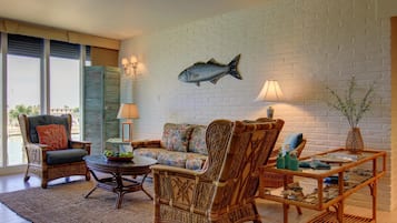 Leilighet, 2 soverom | Oppholdsområde | DVD-spiller