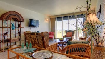 Leilighet, 2 soverom | Oppholdsområde | DVD-spiller