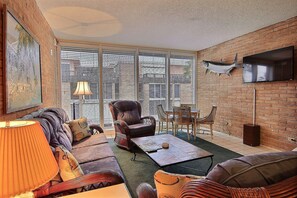 Condo, 2 Bedrooms | Living area - Channelview 206 (Port Aransas)