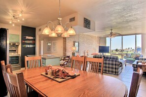 Condo, 2 Bedrooms | In-room dining - Channelview 103 (Port Aransas)