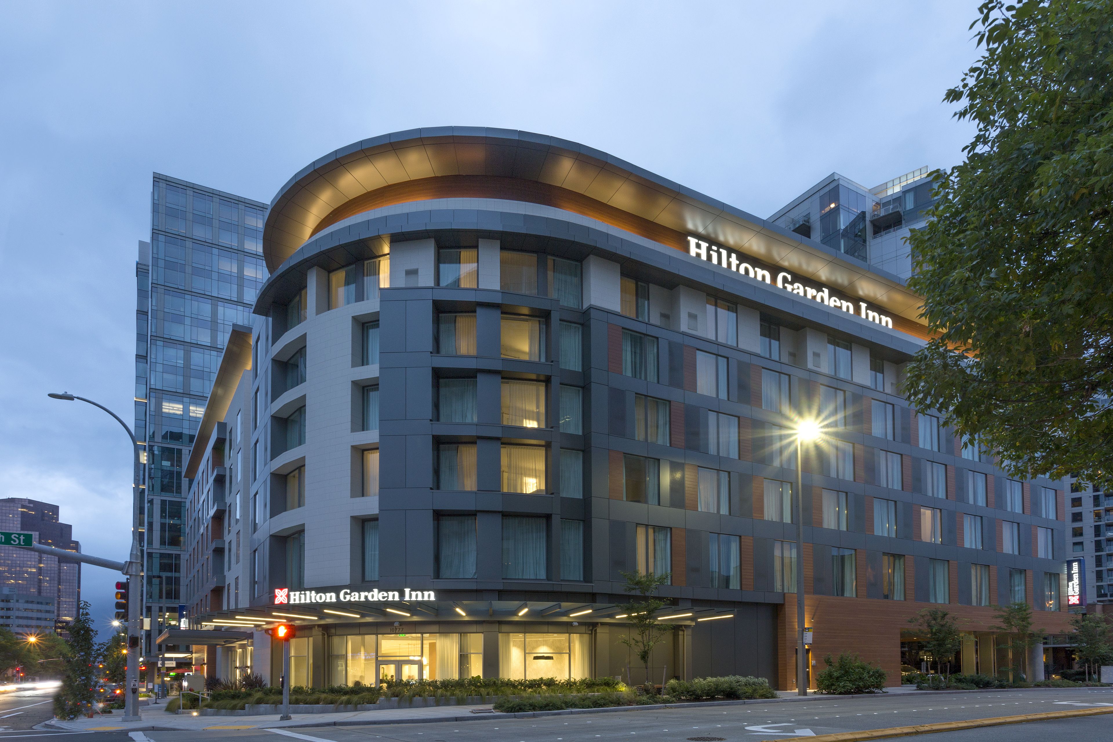 front of property – evening/night