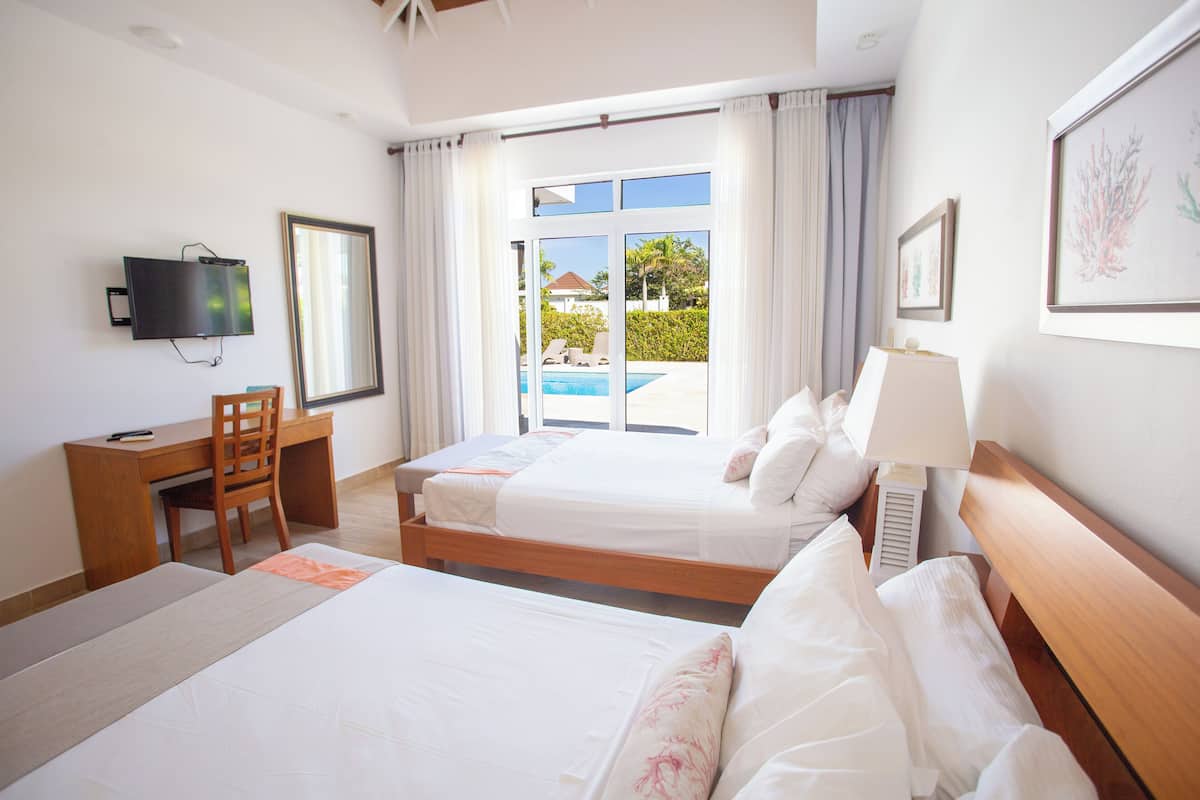 2 bedroom deluxe villa | 2 slaapkamers, verduisterende gordijnen, gratis wifi, beddengoed