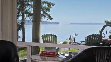 Rumah, 2 kamar tidur, pemandangan laut | Pemandangan balkon