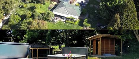 Façade de l’hébergement