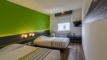 Escrivaninha, quartos à prova de som, Wi-Fi de cortesia