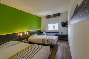 Bureau, chambres insonorisées, Wi-Fi gratuit