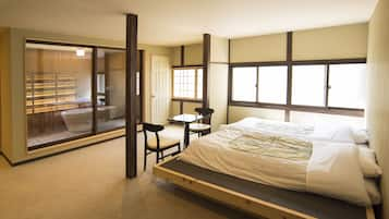 Standard Twin Room with Shower and Hot Spring, Non Smoking | Free WiFi, bed sheets