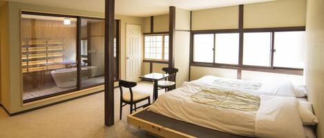 Standard Twin Room with Shower and Hot Spring, Non Smoking