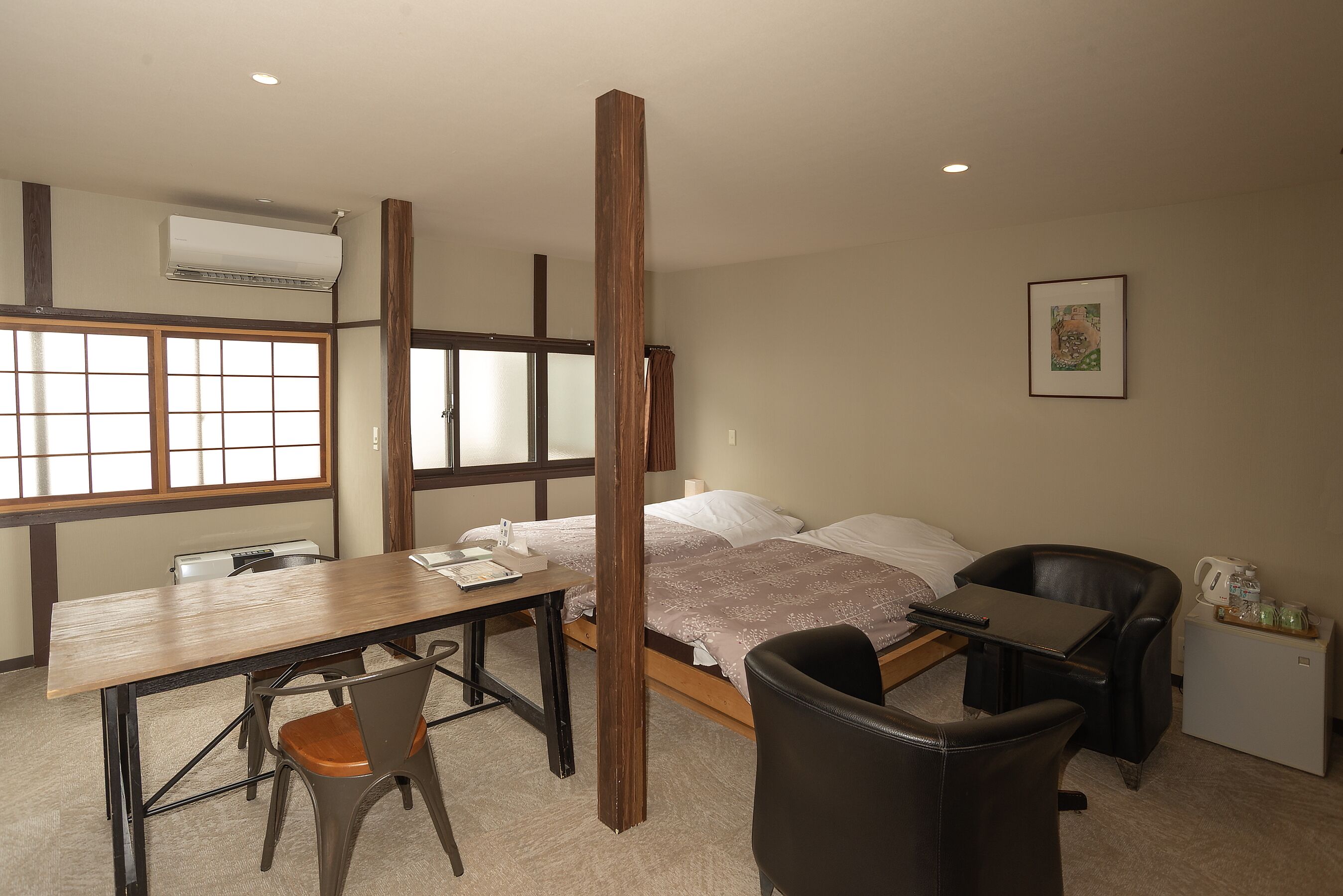 Type A Twin Room with Shower and Hot Spring, Non Smoking | WiFi (free), bed sheets