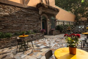 Entrée de l’hébergement