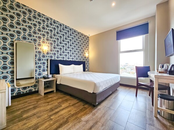 Deluxe Executive Double | Coffre-fort, système d’insonorisation, accès au Wi-Fi (inclus)