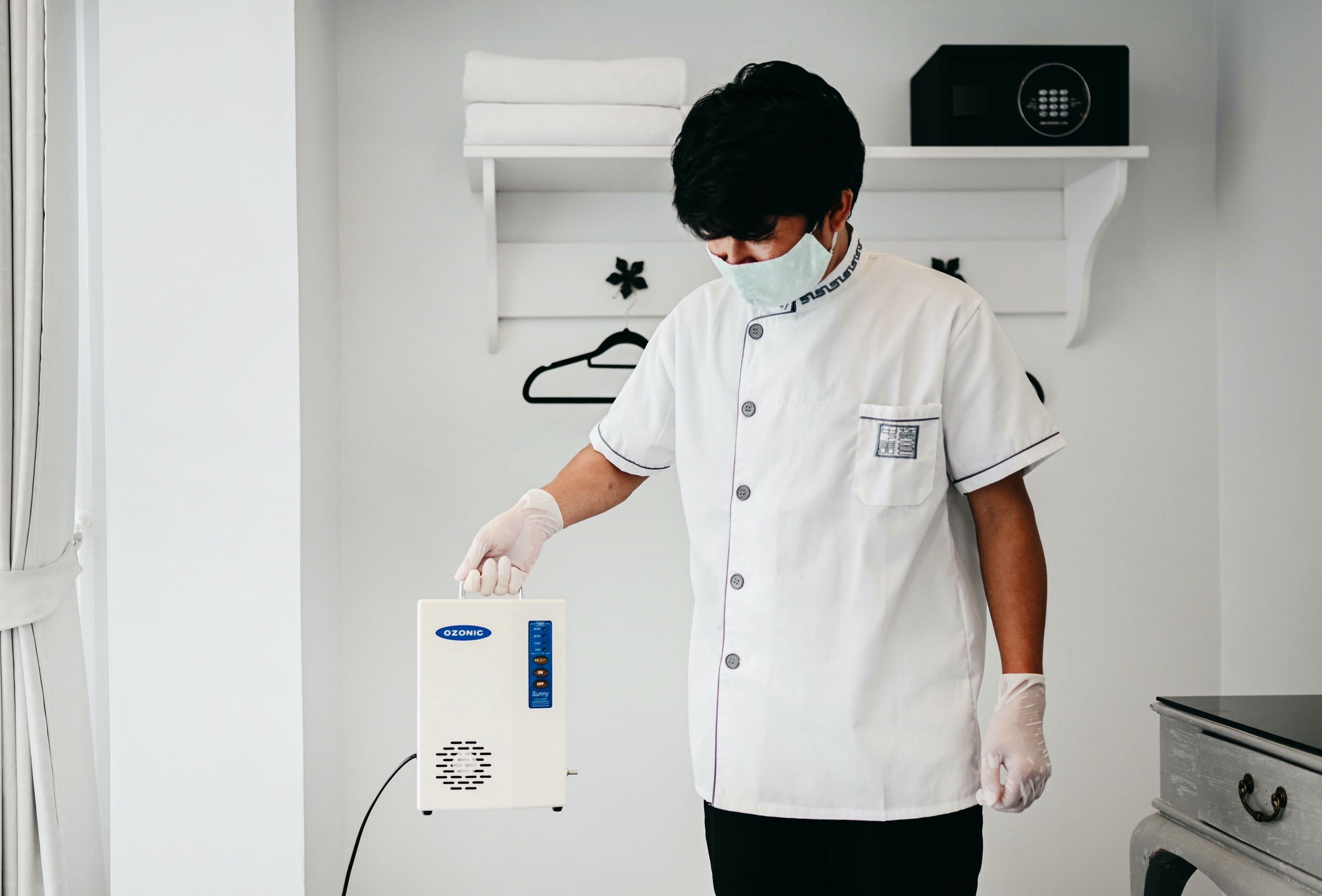 grand deluxe double bed  | desk, blackout curtains, free wifi, bed sheets