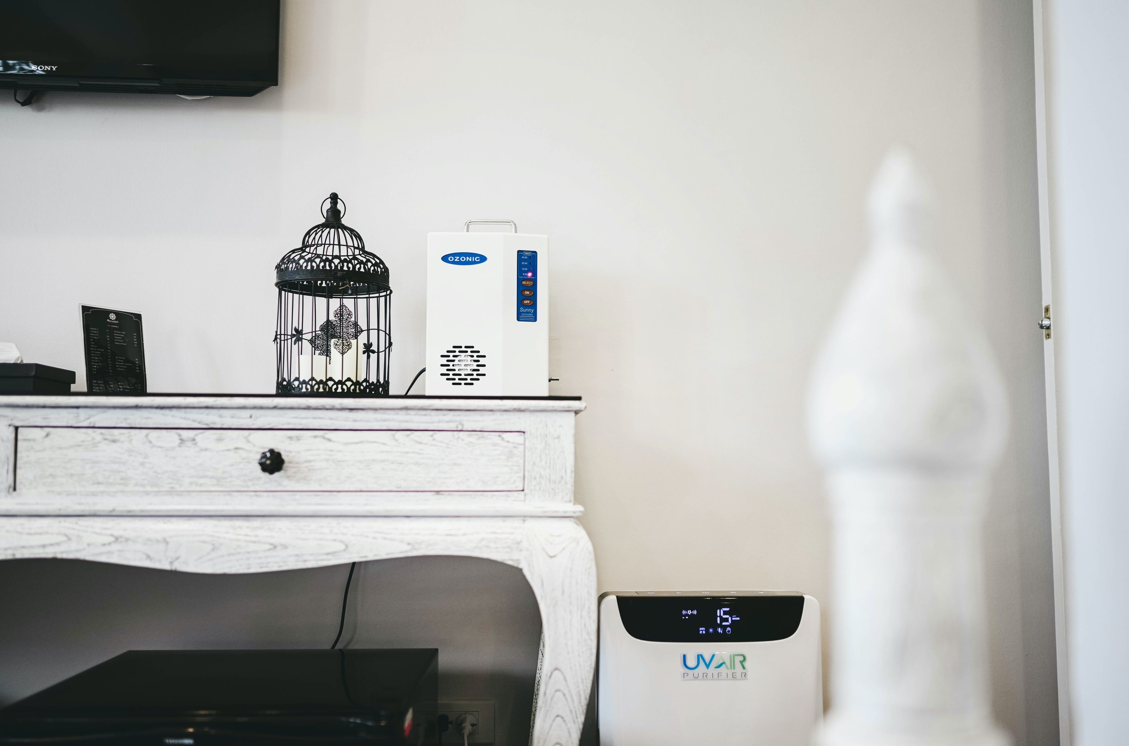 deluxe double bed  | desk, blackout curtains, free wifi, bed sheets