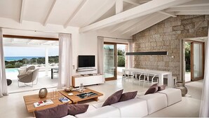Villa, 6 Schlafzimmer, Meerblick | Wohnzimmer