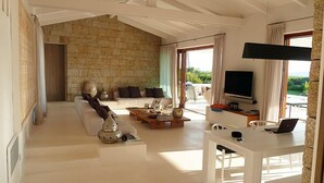 Villa, 6 Schlafzimmer, Meerblick | Wohnzimmer