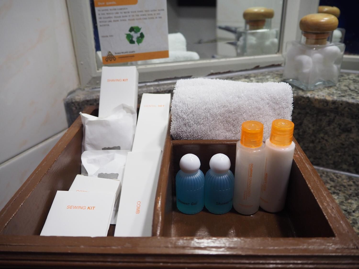 combined shower/bathtub, deep-soaking bathtub, designer toiletries