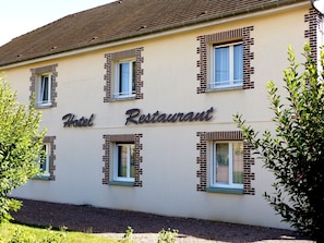 Façade de l’hébergement