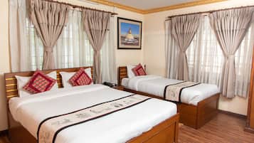 Cottage Deluxe, plusieurs lits, non-fumeurs, vue jardin | 2 chambres, draps en coton égyptien, literie de qualité supérieure