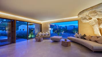 Sitzecke in der Lobby