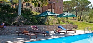 Seasonal outdoor pool