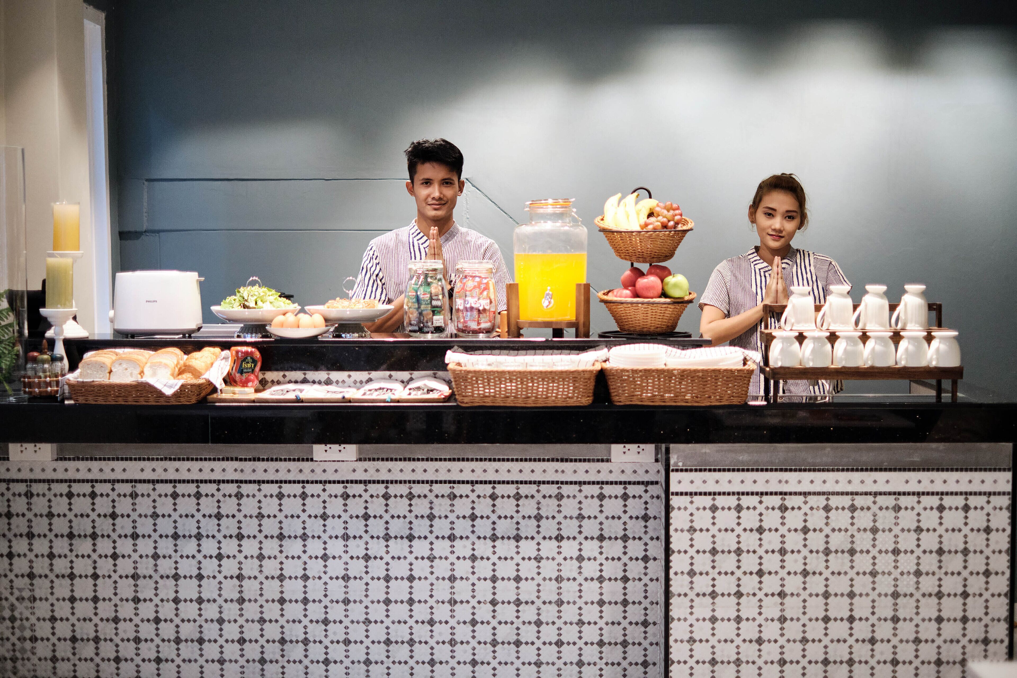 Daily continental breakfast for a fee