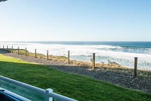 Condo, 2 Bedrooms, Ocean View, Beachfront | Beach/ocean view - Keystone Vacation Rentals - Sand Dollar Condo (Lincoln City)