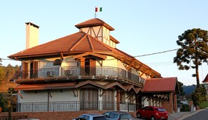 Voorkant van accommodatie