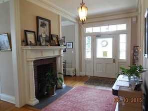 Interior entrance