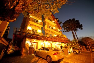 Front of property – evening/night