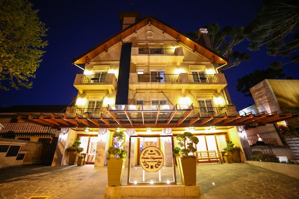 Front of property – evening/night