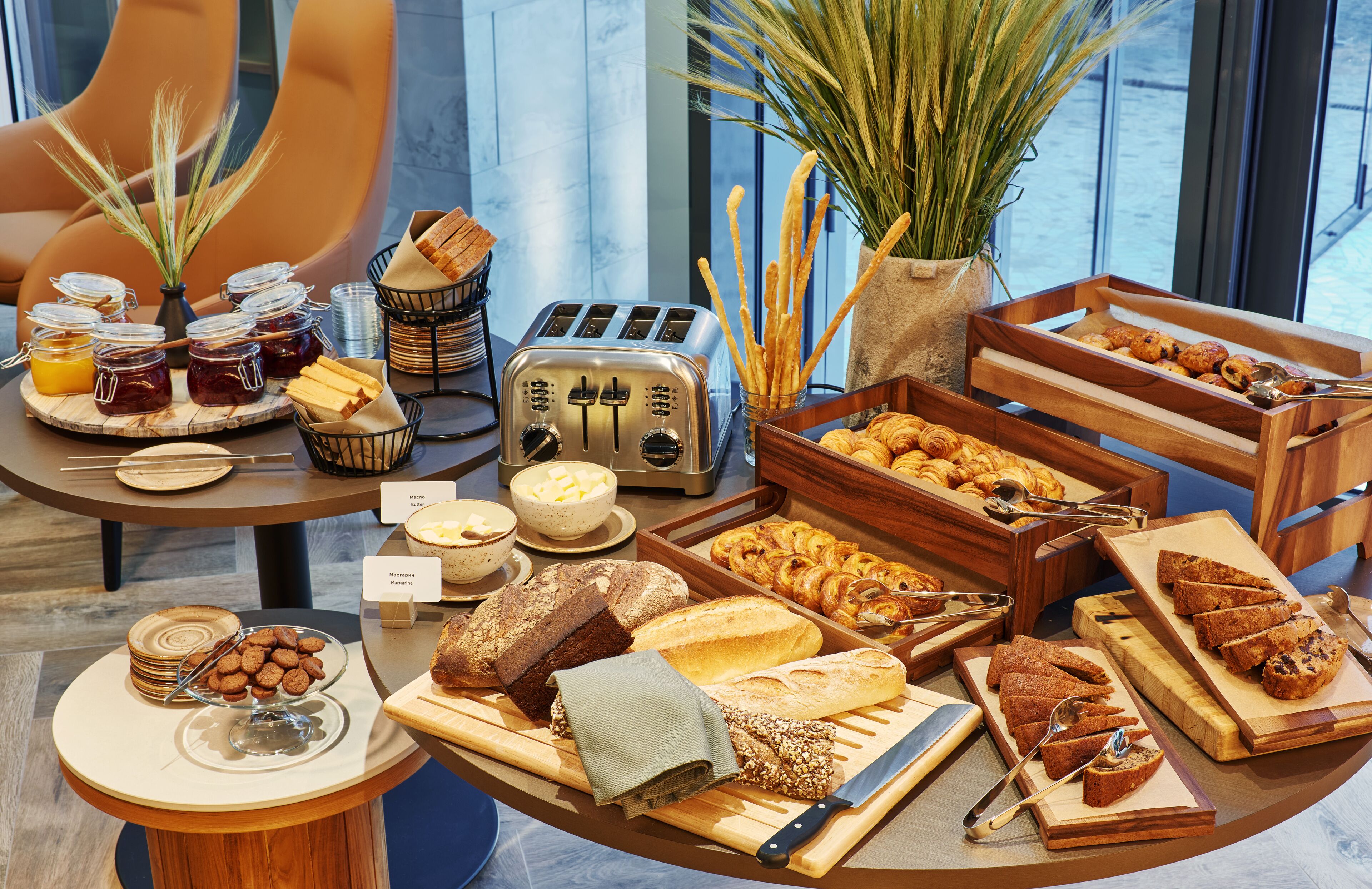 Petit déjeuner buffet