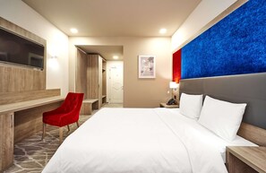 Habitación estándar | Ropa de cama de alta calidad, minibar, caja fuerte