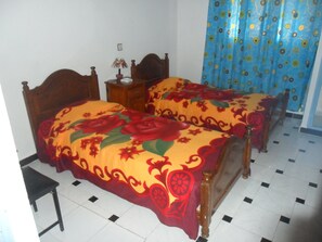 Individually decorated, individually furnished, desk, blackout curtains
