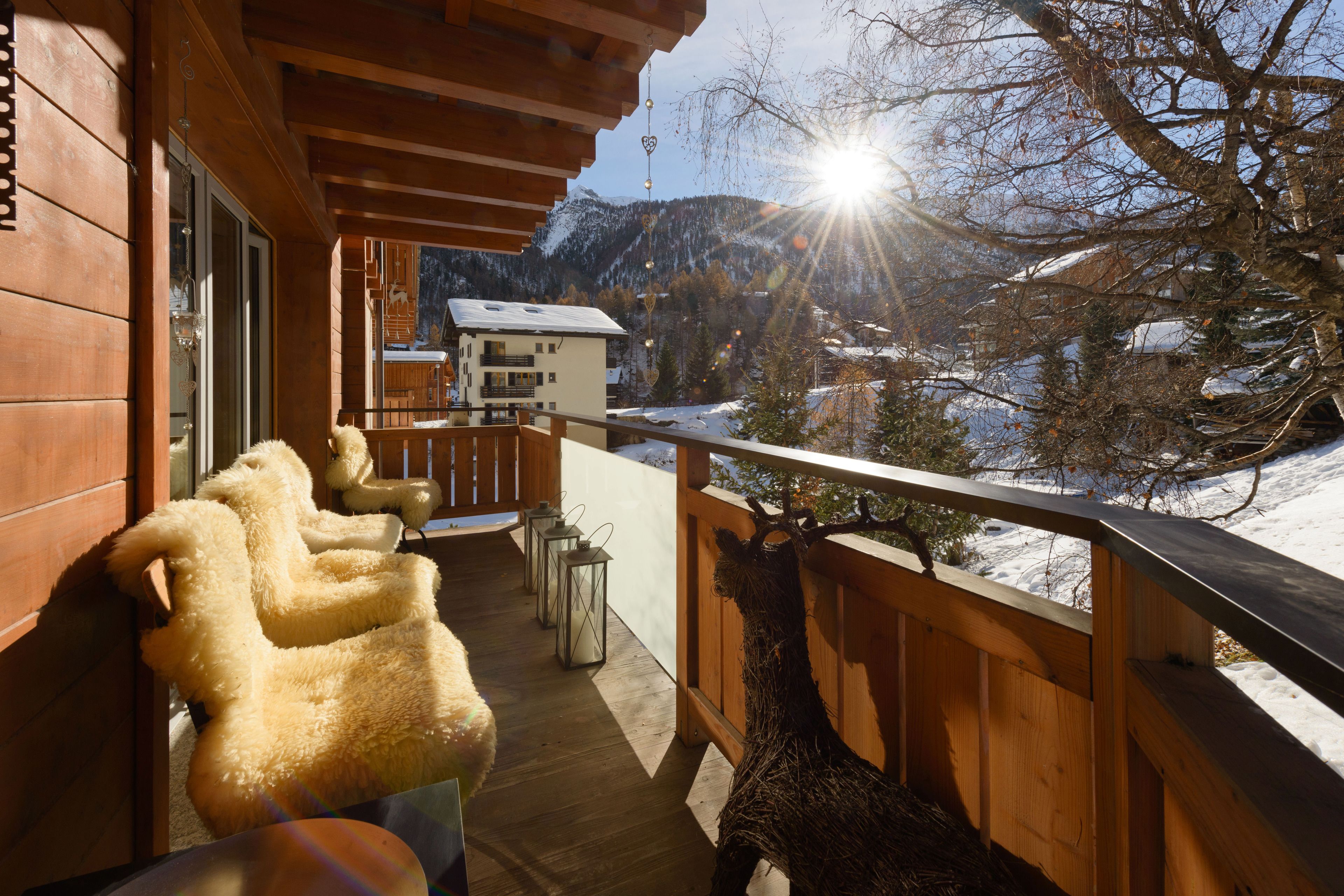 Apartment | Blick vom Balkon