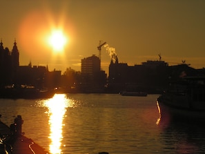 Uitzicht vanuit accommodatie