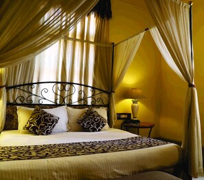 Habitación Deluxe (Heritage) | Sábanas de algodón egipcio y ropa de cama de alta calidad 