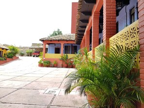 Entrada de la propiedad