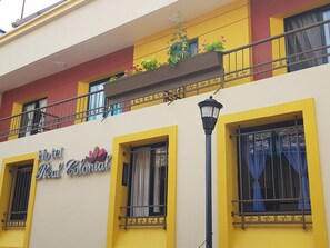 Façade de l’hébergement