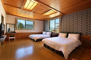 Escritorio, camas plegables/adicionales, wifi gratis y ropa de cama 