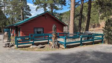 Comfort Cabin, 2 Bedrooms, Non Smoking (Unit #3) | Terrace/patio