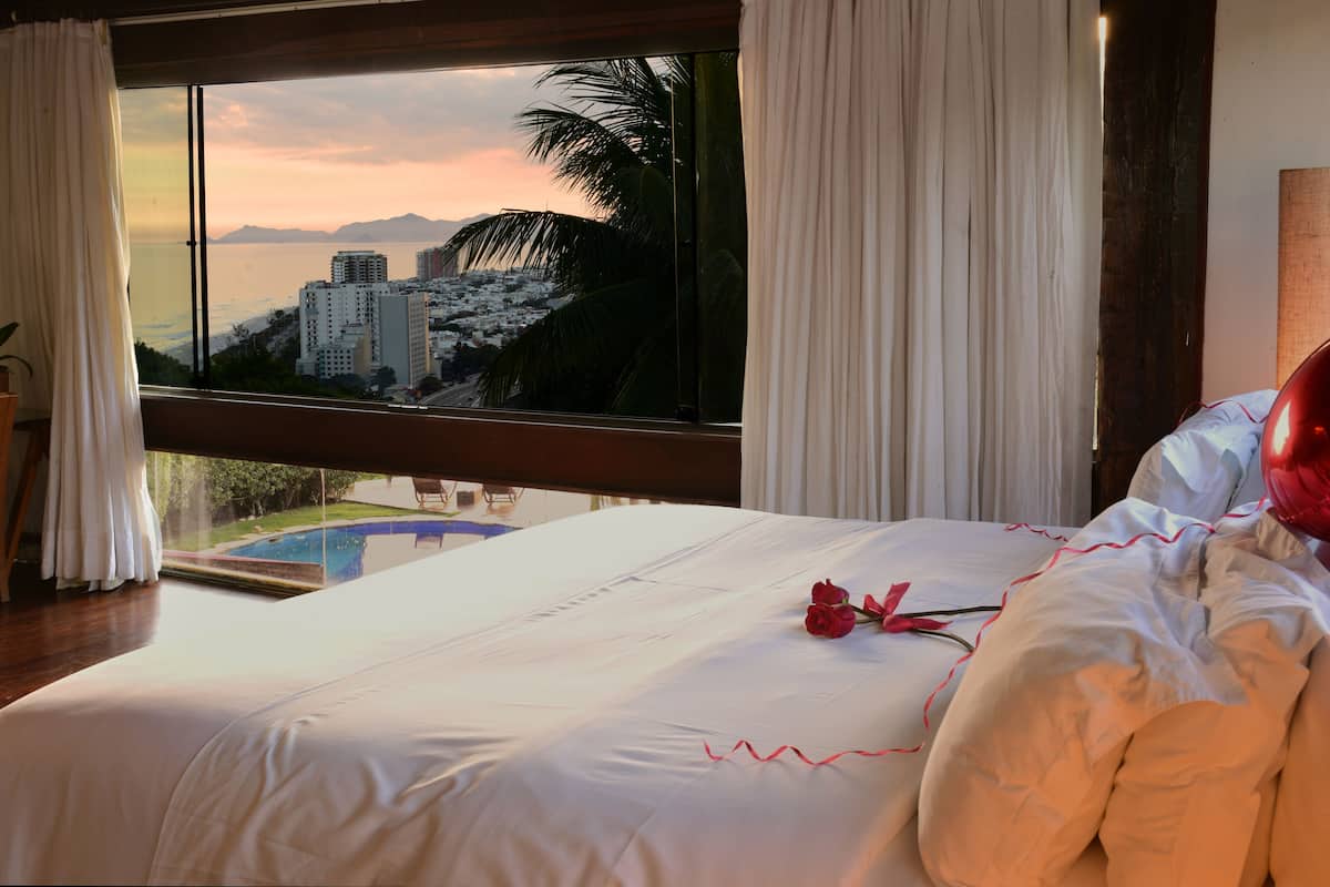 Panorama suite (Gávea) | 1 slaapkamer, luxe beddengoed, pillowtop-bedden, een minibar