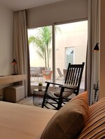 Premium-værelse med dobbeltseng eller 2 enkeltsenge - terrasse | Udsigt fra værelset